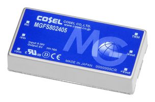 Cosel Mgfs802412 Dc-Dc Converter, 12V, 6.7A