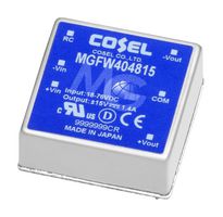 Cosel Mgfw404815 Dc-Dc Converter, 15V/-15V, 1.4A