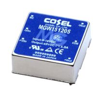 Cosel Mgw151205 Dc-Dc Converter, 5V/-5V, 1.5A