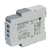 Carlo Gavazzi Dcb01Cm24 Timer, Spdt, 0.1S To 100H, 240Vac