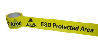 Desco Europe / Vermason 210300 Tape, Esd, Warning, 75Mm