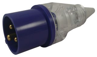 Walther 210306Cl Plug, Free, Clear, 230V, 16A, Ip44