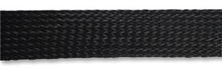 Pro Power Pp-20-0 Sleeving, Braid, Black, 25M