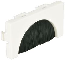 Av:link 122.515Uk Brush Plate Wallplate Module, 25Mmx50Mm