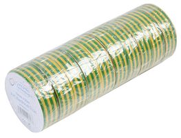 Concordia Technologies Ait1933G/y Insulation Tape Grn/yel 19Mm X 33M 10/pk