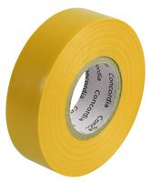 Concordia Technologies Ait1920Yell Single Insulation Tape Yellow 19Mm X 20M