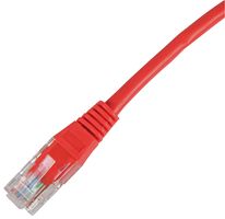 Connectix Cabling Systems 003-3B5-005-05 Lead, Cat6 Utp, Red 0.5M