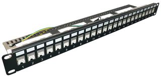 Tuk Sgkf24 Patch Panel, 24 Port, 1U, Cat6A