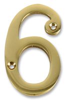 Duratool D01256 Numeral, 3, Brass, No '6'