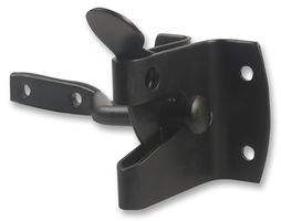 Duratool D01273 Gate Latch, Auto, Black