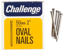 Challenge 12016 Oval Nails Bright, 50Mm (225G)