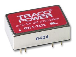 Traco Power Ten 5-2422 Converter, Dc/dc, 5W, +/-12V