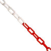 Jsp Hdc000-275-400 Red/white Plastic Chain, 8Mm, 25M