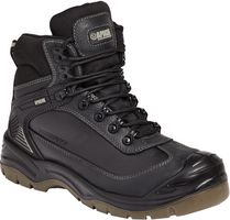 Apache Ranger Black 9 Waterproof Safety Hiker, Size 9