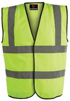 Proforce Hv08 Xxl Hi-Vis Vest, Yellow, Xxl