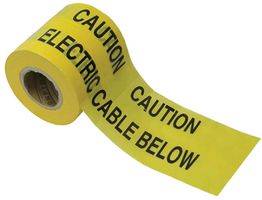 Ultratape 0026150365Yed Warning Tape  Electric Cable Below