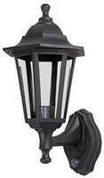 Pro Elec Pel01348 Outdoor Lantern With Photocell, Black