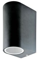 V-Tac Vt-7652 7509 Sleek Gu10 Wall Fitting Black 2 Way