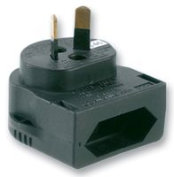 Powerconnections Cp3B Plug, Euro Cee7-Australia, Black