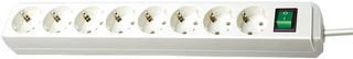 Brennenstuhl 1159320018 Power Outlet Strip, 8 Outlet, 3M, 230V