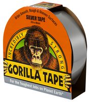 Gorilla 3044901 Tape, Silver, 48Mm X 32M