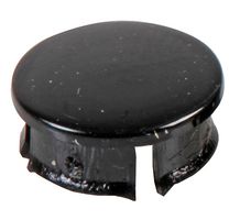 Mentor 499.643 Cap, Knob, Glazed, Black