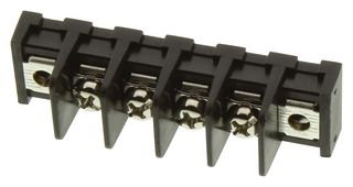 Multicomp Pro Mc001352 Terminal Block, Barrier, 4Pos, 14Awg