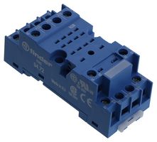 Finder 94.72 Relay Socket, 250V, 10A, Din Rail