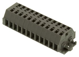 Wago 260-112 Terminal Block Din Rail, 12 Position, 28-16Awg