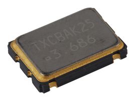 Txc 7W-3.6864Mbc-T Oscillator, 3.6864Mhz, 7 X 5Mm, Cmos