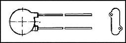 Vishay 562R5Gad30 Ceramic Capacitor 3000Pf 1000V, Z5U, 20%, Radial