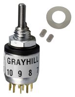 Grayhill 56Dp36-01-2-Ajn.. Switch, Rotary, Dp5T, 200Ma, 115V