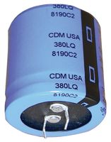 Cornell Dubilier 380Lq271M400K022 Aluminum Electrolytic Capacitor 270Uf, 400V, 20%, Snap-In