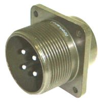 Amphenol Industrial Ms3102E-16-10P Circular Connector, Receptacle, Size 16, 3 Position, Box