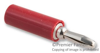 Johnson - Cinch Connectivity 108-1722-101 Banana Plug, 15A, Solder, Red