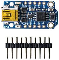 Adafruit 1500 Dev Board, Trinket, Attiny85 Mcu, 3.3V