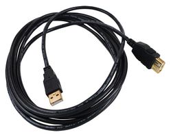 Eaton Tripp Lite U024-010 Computer Cable, Usb, 10Ft, Black