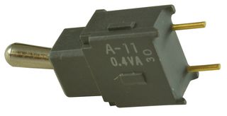 Nkk Switches A11Jp Switch, Toggle, Spst, 0.1A, 28Vac