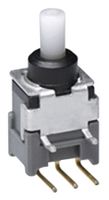 Nkk Switches Bb15Ah Switch, Pushbutton, Non-Illuminated, Spdt, 0.1A, 28Vac