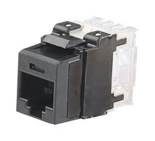 Panduit Nkp5E88Mbl Rj45 Connector, Jack, 8P8C, Cat5E, Blk