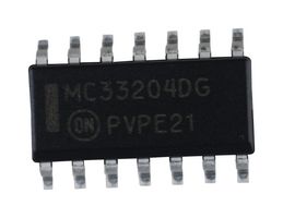 Onsemi Mc33204Dr2G. Op Amp, 2.2Mhz, 1V/us, Soic-14