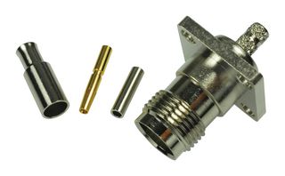 Amphenol Rf 122246. Connector, Tnc, Jack, 50 Ohm, Panel