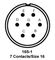 ITT CANNON MS3101F16S-1PF187