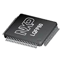 LQFP80, microprocessor with low profile quad flat package & 80 terminals
